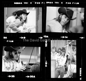 '73 Doug Sahm Atlantic Records NYC Tex Mex Country Gahr 35mm 4 Negative Lot C238 - Bild 1 von 1