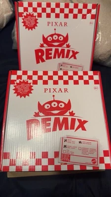 Disney Pixar Alien Remix! ¡Con Woody, Sully, Duke Caboom en una caja de pizza! Foto 1 de 2