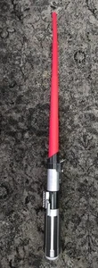 Darth Vader lightsaber Star Wars clone wars extendible Hasbro basic no Sound - Picture 1 of 4