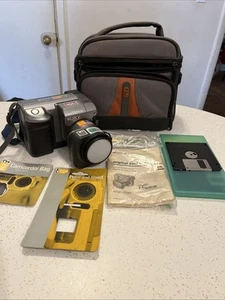 Sony Mavica MVC-FD91 Digital Camera w/ Case, Battery, & HD Disk WORKS - Picture 1 of 13