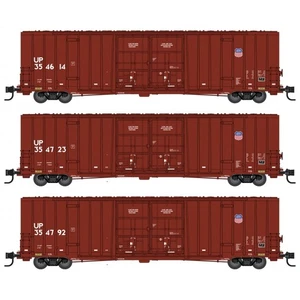 Micro-Trains MTL Escala N 60 ft DD High Cube Box Cars Union Pacific/UP - Paquete de 3 - Imagen 1 de 1