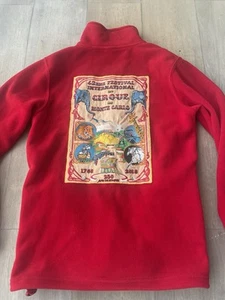 42nd Monte Carlo international Circus Festival fleece jacket/ size S - Picture 1 of 5