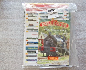 HORNBY X10587 OO GAUGE PLÁSTICO TRAKMAT PACK DE JUEGO FERROVIARIO - Imagen 1 de 4