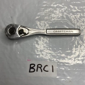 CRAFTSMAN 1/4" DRIVE QUICK RELEASE RATCHET VN 44807 - Picture 1 of 8