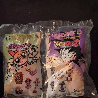 DragonBall Z 和 Power Puff 女孩汉堡王。 2002磷虾气泡  — 第 1/2 张图片