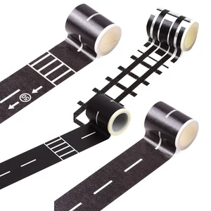 4 Rollen Road Tape Play Deko Abdeckband Notizbuchband - Bild 1 von 12