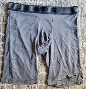 Pantalones cortos de compresión para correr Nike Pro Dri-Fit para hombre talla XXXL (3XL) gris atlético - Imagen 1 de 3