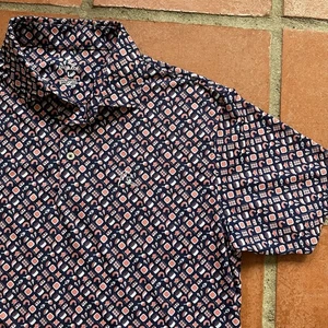 Rhoback Golf Polo Herren Performance Shirt All Over Sushi Print Gr. L Discontinued - Bild 1 von 7