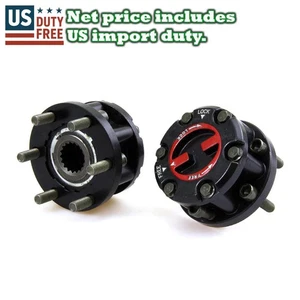 X2 Manual Lock Bearing Wheel Hubs For Isuzu TF TFR Rodeo Vauxhall Truck 88-04 - Picture 1 of 6