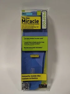 ProFoot The 2 oz. Plantillas moldeadas personalizadas Miracle para hombre 8-13 pares de insertos para zapatos - Imagen 1 de 8