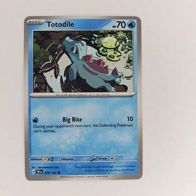 Totodile 039/162 Sv05: Temporal Forces Regular - Image 1 of 2