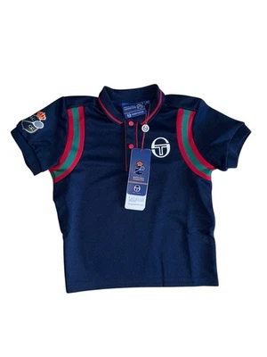 NWT Sergio Tacchini Monte Carlo Country Club Polo Shirt Youth Small  - Image 1 of 4