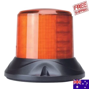 Roadvision LED Beacon Revolver Maxi 10-30V Amber Magnetic Mount 15W 5 Function - Picture 1 of 4