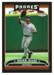 2006 Topps Chrome Black Refractor #073 Brian Giles San Diego Padres ###/549 - Picture 1 of 1