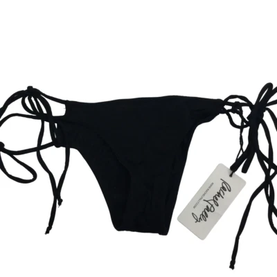 Parte inferior de bikini Rachel Pally Vanuata con corbata lateral negra talla pequeña nueva con etiquetas Foto 1 de 4