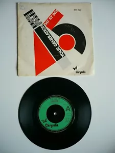 Generation X Your Generation 7" Vinyl UK 1977 1st Press A1/B2 Single Billy Idol - Foto 1 di 9