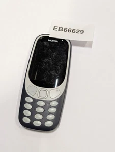 Nokia 3310 Phone - Working, Broken Screen, No Accessories - Afbeelding 1 van 8