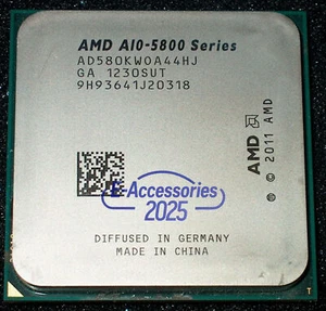 AMD 3.8 GHZ MODEL A10-5800K QUAD CORE CPU PROCESSOR - Bild 1 von 1