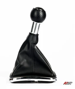 For Vw Mk4 Golf Jetta Bora 6 Speed Gear Knob Stick Pu Leather Gaiter Cover Frame - Picture 1 of 4