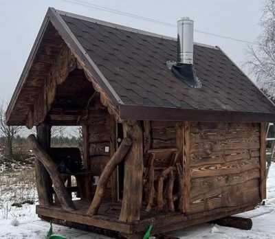 Sauna Hütte – Gartensauna. Ein Unikat und absoluter Blickfang. - Bild 1 von 4