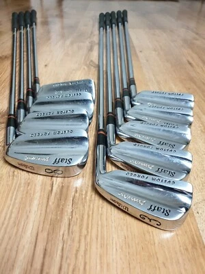 Wilson Staff Gooseneck Custom Forged iron set 3-SW R400 - Image 1 of 4