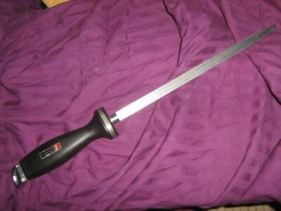 Zwilling J.A. Afilador de cuchillos Henckels afilador acero 10"/16" Solingen Alemania Foto 1 de 4