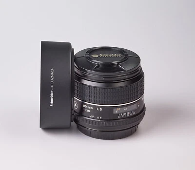 Schneider Kreuznach 80mm LS 2.8 Auto Focus Mamiya Mount Lens Foto 1 de 4