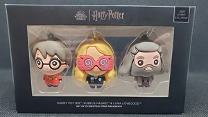 HALLMARK KEEPSAKE - HARRY POTTER - HARRY/LOVEGOOD/HAGRID - FAST SHIPPING - Picture 1 of 1