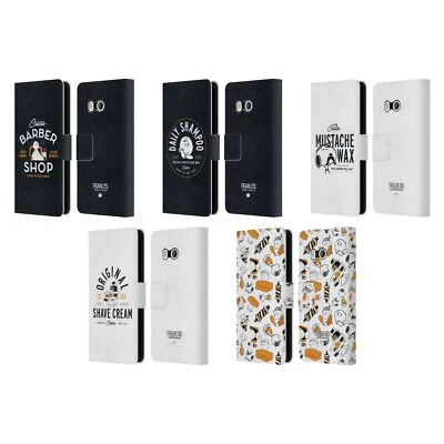 FUNDA LIBRO DE CUERO OFICIAL PEANUTS CHUCK'S BARBER SHOP PARA TELÉFONOS HTC 1 Foto 1 de 4