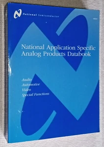 National Applications Specific Analog Products Databook NS 1995 Data Sheets NOS - Picture 1 of 11