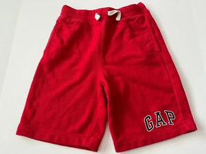 Gap Boy’s Red Gap Logo Sweatpants Shorts With Drawstring Size XL - NWOT - Picture 1 of 3