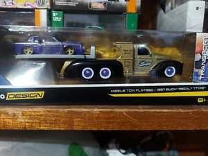 MAISTO DESIGN ELITE TRANSPORT MISSILE TOW FLATBED / 1987 BUICK REGAL T-TYPE  - Bild 1 von 2