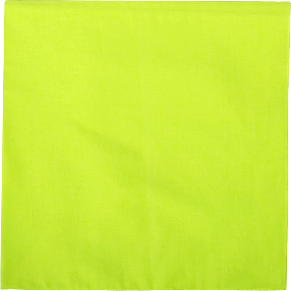 Bandana Jumbo Sólida Algodón Liso Extra Grande Do Rag Headwrap Cubierta Facial 27" Foto 1 de 1