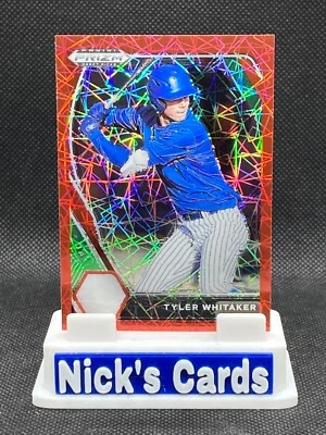 2021 Panini Prizm Draft Picks - Red Velocity Prizm #PDP87 Tyler Whitaker - Image 1 of 2