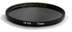 72mm 72 mm Infrared IR 950nm Lens Filter Infra-Red For Sony - Picture 1 of 1