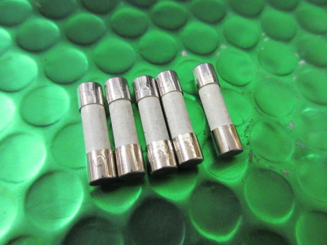 LITTELFUSE Littlefuse 100mA 5x20mm F Fuse Fast Acting Quick Blow Ceramic Cartridge 250V X10