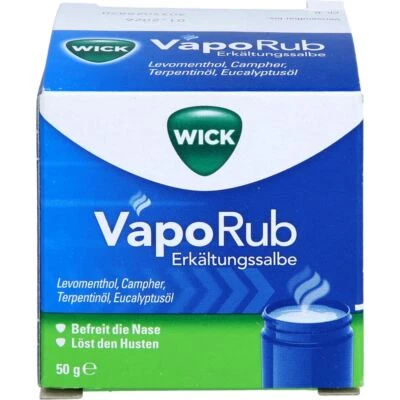 WICK PHARMA - ZWEIGNIEDERLASSUNG DER PROCTER & GAMBLE GMBH WICK VapoRub Erkältungssalbe 50 g PZN 00358693