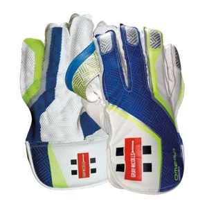 PAY LESS! ||  Gray Nicolls Omega 1200 Wicket Keeping Gloves (Medium) - Picture 1 of 5