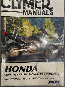 Honda CRF 230 F/CRF 230 L/CRF 230 M 2003-2018 2019 CLYMER M223 manual de servicio - Imagen 1 de 1