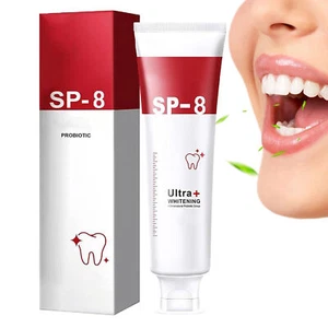 SP-8 Probiotic Whitening Toothpaste Brightening & Stain Removing Toothpaste - Foto 1 di 12