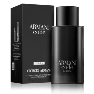 ARMANI CODE POUR HOMME 75ML PARFUM SPRAY NAGELNEU & VERSIEGELT - Bild 1 von 3