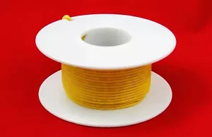 Cable de conexión calibre 22 AWG UL1061 CSA SR-PVC 300V AMARILLO 100 pies NUEVO ~ ENVÍO GRATUITO - Imagen 1 de 1