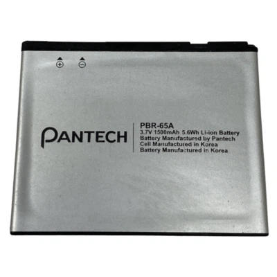 Batería PBR-65A PBR65A Para Pantech Crossover P8000 ATT 1500mAh 3.7V ORIGINAL Foto 1 de 4