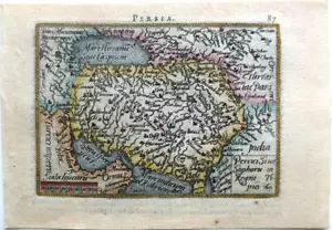 PERSIA IRAN c1590 BY ABRAHAM ORTELIUS GENUINE ORIGINAL ENGRAVED MAP - Picture 1 of 3