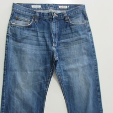 Jag Jeans Mens W36 L30 Classic Regular Straight Blue Denim