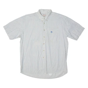 Vintage MCGREGOR Mens Shirt White 90s Striped L - Picture 1 of 6