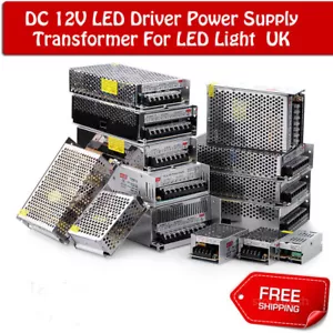 DC12V Top Qualität LED Treiber Netzteil Transformator LED Streifen Licht MR16, CCTV - Bild 1 von 53