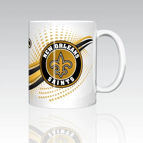 New Orleans Saints Coffee Mug  11oz FREE SHIP!! Cover