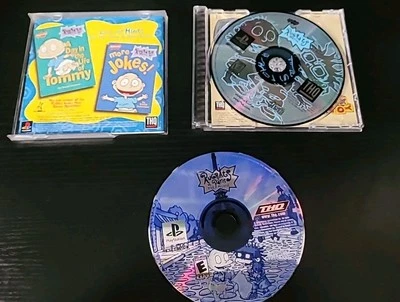 Ps1 Rugrats Search For Reptar And Rugrats In Paris Bundle - Image 1 of 2