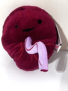 "Felpa de placenta I Heart Guts 10"" extraña diversión para bebés regalos rellenos nueva con etiquetas" - Imagen 1 de 8